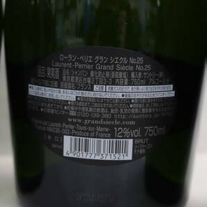 1円~【4本セット】Laurent-Perrier（ローランペリエ）グラン シエクル No.25 12％ 750ml T24C180317の画像5