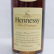 1円~Hennessy（ヘネシー）VSOP クリア スリムボトル ファインシャンパーニュ 40% 700ml T24C190037_画像2