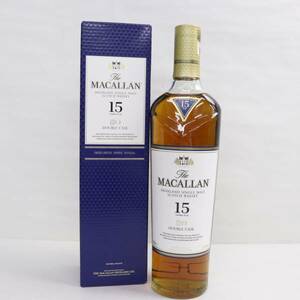 MACALLAN（マッカラン）15年 ダブルカスク 43％ 700ml T24C180345