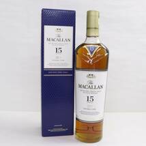 1円~MACALLAN（マッカラン）15年 ダブルカスク 43％ 700ml T24C180336_画像1