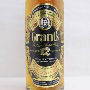 Grants （グランツ）12年 43％ 750ml N24C210012の画像2