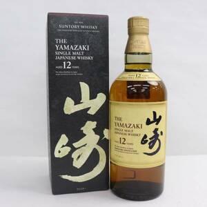 1円~SUNTORY（サントリー）山崎 12年 43％ 700ml G24C200010