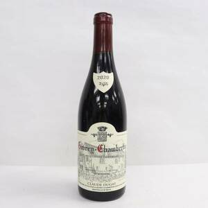 CLAUDE DUGAT（クロード デュガ）ジュヴレ シャンベルタン 2020 13％ 750ml R24C200026