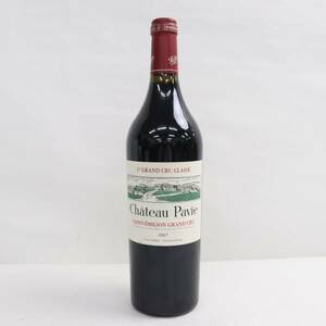 Chateau Pavie（シャトー パヴィ）プルミエ グラン クリュ クラッセ 2007 14％ 750ml X24C250073