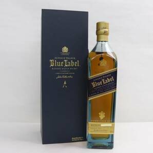 1円~JOHNNIE WALKER（ジョニーウォーカー）ブルーラベル 40％ 750ml O24C170027の画像1