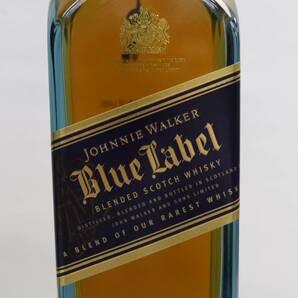 1円~JOHNNIE WALKER（ジョニーウォーカー）ブルーラベル 40％ 750ml O24C170027の画像2