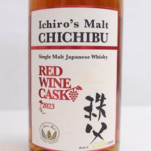 1円~Ichiros Malt（イチローズモルト）秩父 レッド ワイン カスク 2023 50％ 700ml O24C170028の画像2