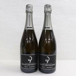 [2 pcs set ]BILLECART-SALMON( Bill Karl monkey mon) yellowtail .torezeruvu12% 750ml T24C230030