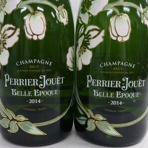 1円~【2本セット】PERRIER-JOUET（ペリエ ジュエ）ベル エポック 2014 12.5％ 750ml I24C240003の画像2