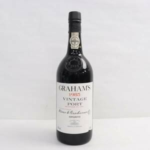 GRAHAMS（グラハム）ヴィンテージ ポート 1985-1987 20％ 750ml ※ラベルキズ T24C230015