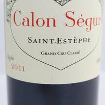 Chateau Calon Segur（シャトー カロン セギュール）2011 13％ 750ml Z24C190008_画像7