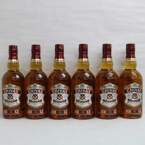 【6本セット】CHIVAS REGAL（シーバス リーガル）12年 40% 700ml O24C260010