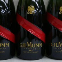 【6本セット】G.H.MUMM（マム）グラン コルドン ブリュット 12.5% 750ml O24C260082_画像2