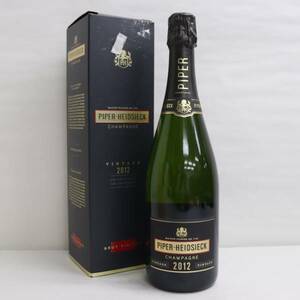 1円~PIPER HEIDSIECK（パイパーエドシック）ブリュット ヴィンテージ 2012 12％ 750ml O24B200027