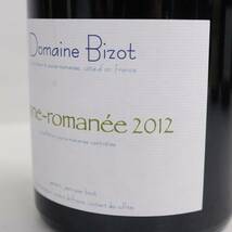 Domaine Bizot（ドメーヌ ビゾ）ヴォーヌ ロマネ 2012 12％ 750ml T24B100009_画像8