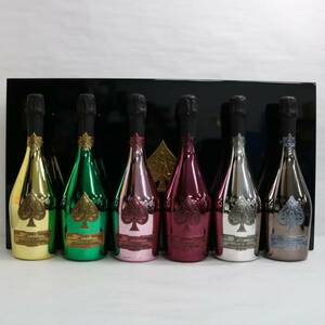 【6本セット】ARMAND DE BRIGNAC（アルマンドブリニャック）ラ コレクション 各種（ゴールド 12.5％ 750ml 等）G24A050002