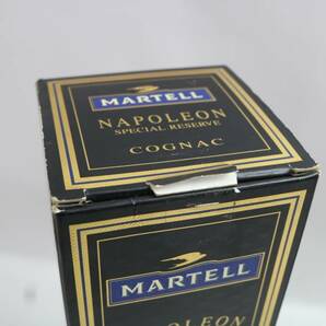 MARTELL（マーテル）ナポレオン スペシャル リザーブ グリーンボトル 40％ 700ml ※キャップベタつきあり X24C280109の画像7