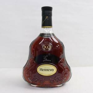 Hennessy（ヘネシー）XO 黒キャップ クリアボトル 40％ 700ml ※裏ラベルキズ F24C260010
