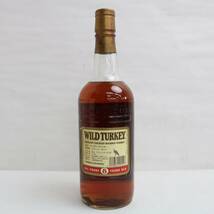 1円~WILD TURKEY（ワイルドターキー）8年 旧 50.5％ 750ml X24C250027_画像4