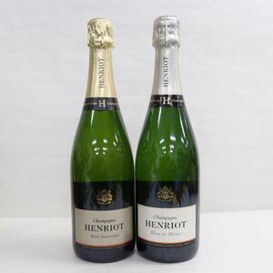 【2本セット】HENRIOT（アンリオ）各種（ブリュット スーヴェラン 12% 750ml 等）E24C240001