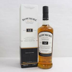 1円~BOWMORE（ボウモア）12年 40％ 700ml W24C260006