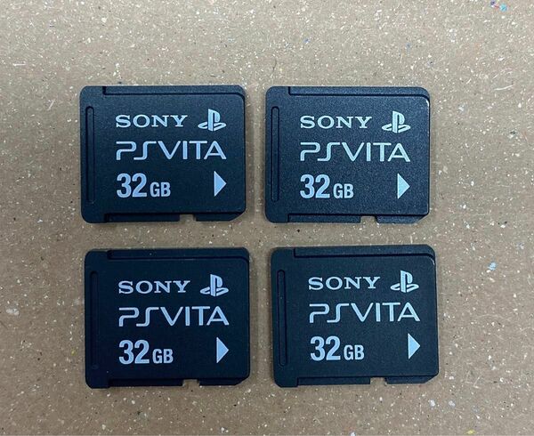 SONY PSVITA メモリーカード 32GB×4