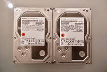 ●HITACHI HDS723030ALA640 3TB 7200RPM HDD 2台セット その2【使用1,900h程度】●_画像1