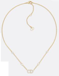 極美品 DIOR クレール ディー リュヌ ネックレス Clair D Lune Neckless 新品定価81,000円 即決