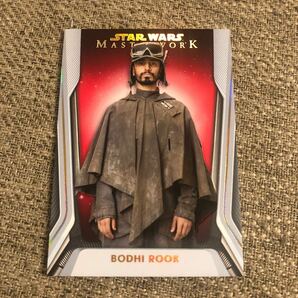 topps starwars 2021 master work BODHI ROOK トップス マスターワーク ボーディールック 99枚限定 シリアル カードの画像1