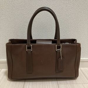 COACH コーチ レディース ハンドバッグ パーティーバッグ ミニトートバッグ 茶色 ブラウン 本革 牛革 レザー 結婚式 入学式 ブランド