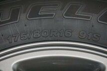 スズキ　ジムニー　JB64　純正　139.7/5H　16インチ　5.5J　+22　ブリヂストン　DUELER H/L　175/80R16　22年　1本　1_画像8