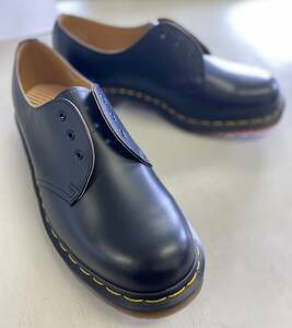 Dr.Martens ドクターマーチン MIE VINTAGE 1461 QUILONレザー 茶芯 UK9 英国製 新品 未使用品です！　