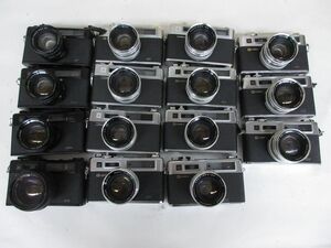 (4631N)ジャンク YASHICA Electro 35 Electro 35 GS Electro 35 GT Electro 35 GTNヤシカ まとめてセット 15台 動作未確認 同梱不可