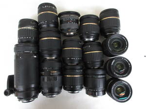 (4682N)ジャンク TAMRON Nikonマウント A06 AF 28-300mm 3.5-6.3 MACRO XR 75DN 200-400mm 5.6 LD等まとめてセット15本動作未確認 同梱不可