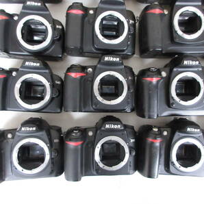 (4766N)ジャンク Nikon D40 D40X D50 D70 D70S D80 D90 D100 D200 D300等ニコン まとめてセット 25台 動作未確認 同梱不可の画像3
