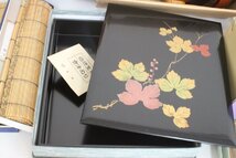 ○会津塗り うるし塗り お椀 伝統工芸品 百回塗り箸 未使用保管品_画像5