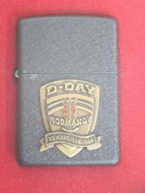 ▲（1）Zippo D-DAY NORMANDY 50周年 専用缶ケース付_画像2