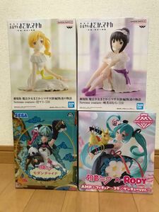 プライズフィギュア　4点まとめ売り　初音ミク　まどマギ