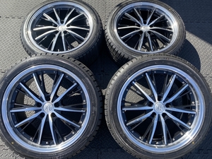  deep rim Anhelo 245/40R19 domestic production Dunlop wing Tarmac s2019 year Alphard Vellfire Estima Elgrand Crown 