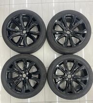 完全売り切り！ レクサス RX 450h 純正ホイール ブラック塗装カスタム /20×8J /114.3 / 5穴 /Hankook ventus V12evo2 245/45ZR20 103Y _画像1