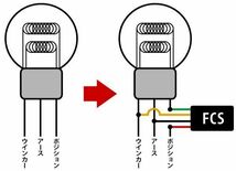 【即納/計2個セット】汎用 FCSリレー ウインカー カットリレー FCS-12 ハイフラ 車検 改善 輸入車 アメ車 ハマー シボレー フォード C/K CK_画像2