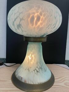 テーブルランプ アンティーク ガレ風 卓上ライト 陶器