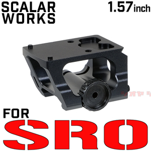 ◆送料無料◆ トリジコン SRO & RMR 用 Scalarworks LEAP/04 タイプ mount 1.57inch Gen3 ( TRIJICON ドットサイト マウント