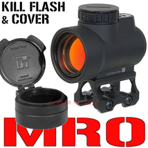 ◆キルフラッシュ & カバー付属◆ Trijicon MRO タイプ ドットサイト with BATTLE ARMS マウント ( トリジコン DOTSIGHT BAD_画像1