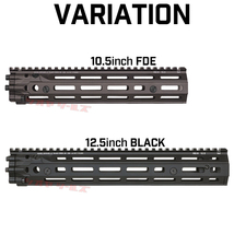 ◆在庫調整 1個限定特価！◆ M4 DANIEL DEFENSE RISⅢ タイプ 10.5inch ハンドガード FDE ( ダニエルディフェンス RIS3 RISIII MK18 KC_画像9