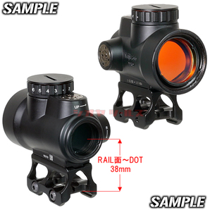 ◆送料無料◆ Trijicon MRO用 BATTLE ARMS タイプ ライトウエイト マウント ( トリジコン ドットサイト BAD DOTSIGHT MOUNTの画像3