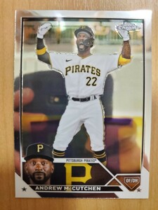 andrew McCutchen Topps chrome MLB 2023 アンドリュー・マッカチェン ベースカード パイレーツ