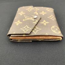 060304 259914 LouisVuitton　ルイヴィトン　三つ折り財布　ポルトモネビエカルトクレディ　モノグラム　ブランド　M61660　USED品_画像4