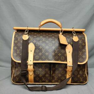 060328　262123　LOUIS VUITTON　ルイヴィトン　サックシャス　2WAYバッグ　Ｍ41140　モノグラム　ブラウン　鞄　バッグ　トラベルバッグ　