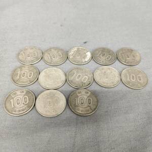 060329　ZG-01760　100円硬貨　昭和34・35・38・40・41年　まとめ13枚　硬貨　貨幣　古銭　コレクション　ホビー